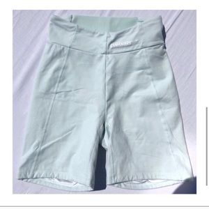 Gym shark mint cycling shorts size small